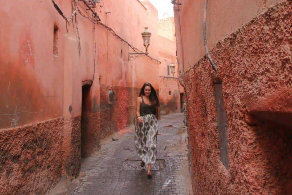 Lisette in Marrakech