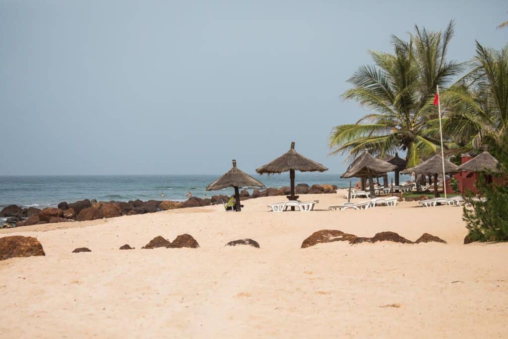 Strand van Senegal