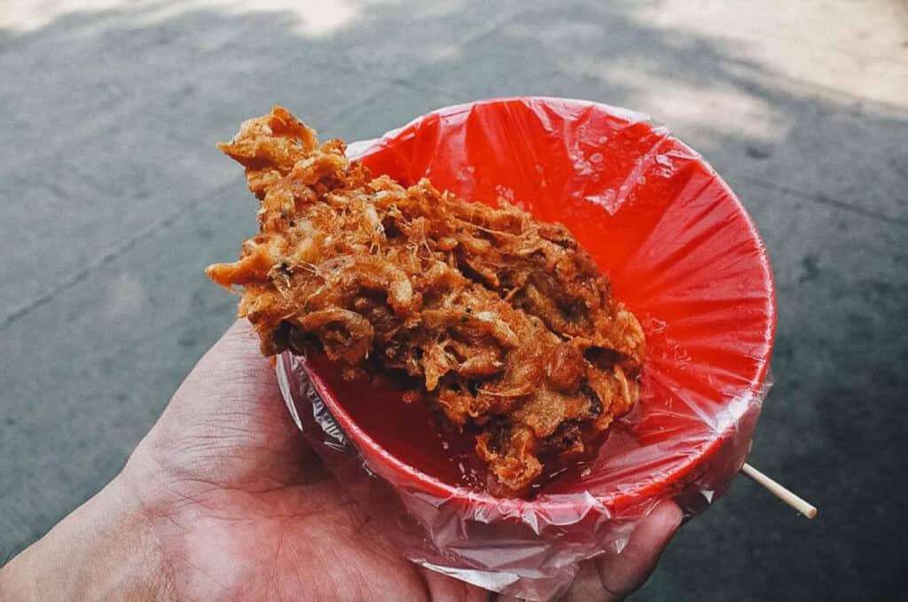 Ukoy Filipijns streetfood
