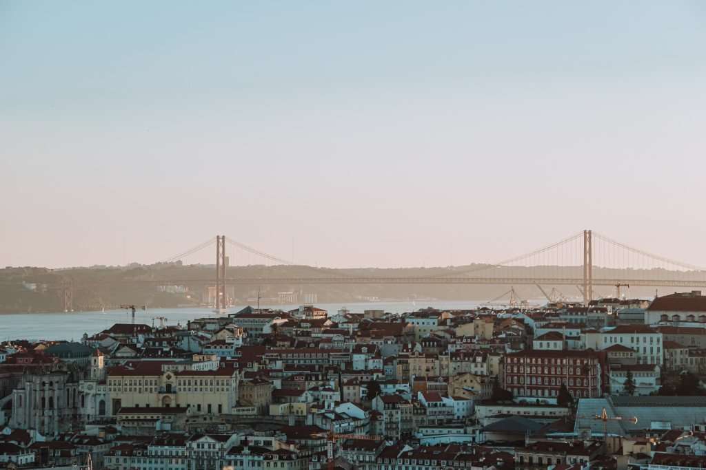 Uitzicht Lissabon Centrum