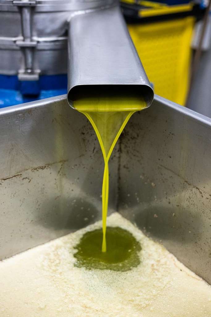 persen van de olijfolie