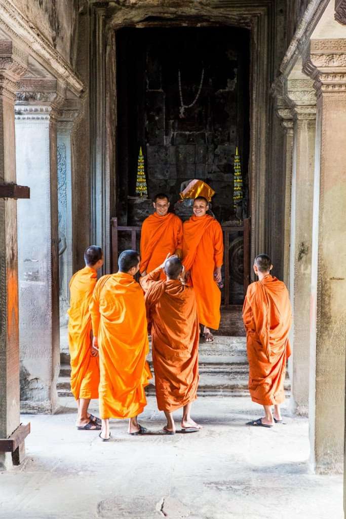 angkor wat monniken