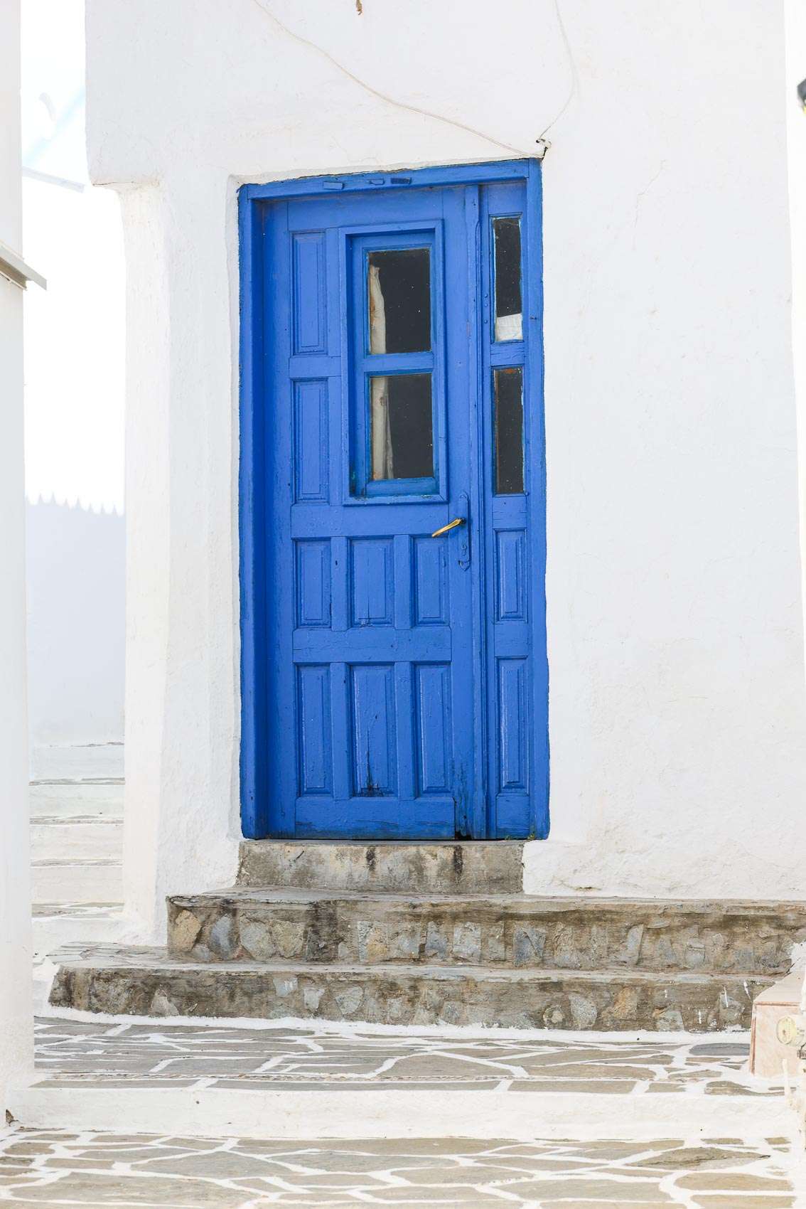 Blauwe deuren van Karpathos