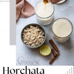 Horchata zelf maken