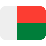 vlag van madagaskar