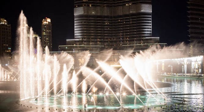 Dubai fonteinen