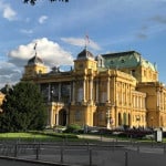 Nationale theater van Zagreb