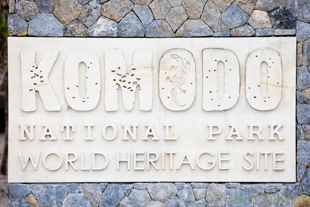 Ingang van het komodo park | simoneskitchen.nl