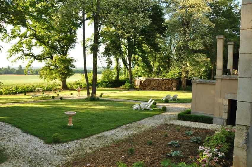 De tuin van maison Salvard