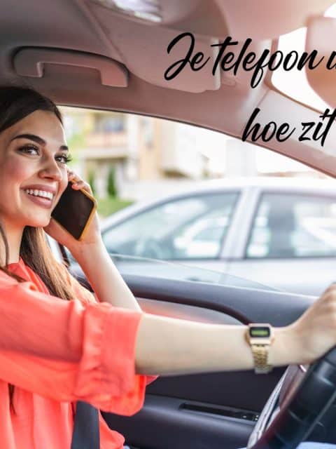 Telefoon in de auto