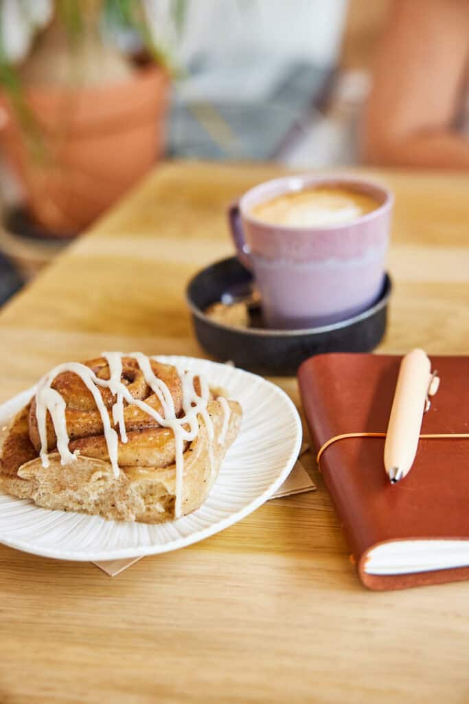 Journalen in koffiedok